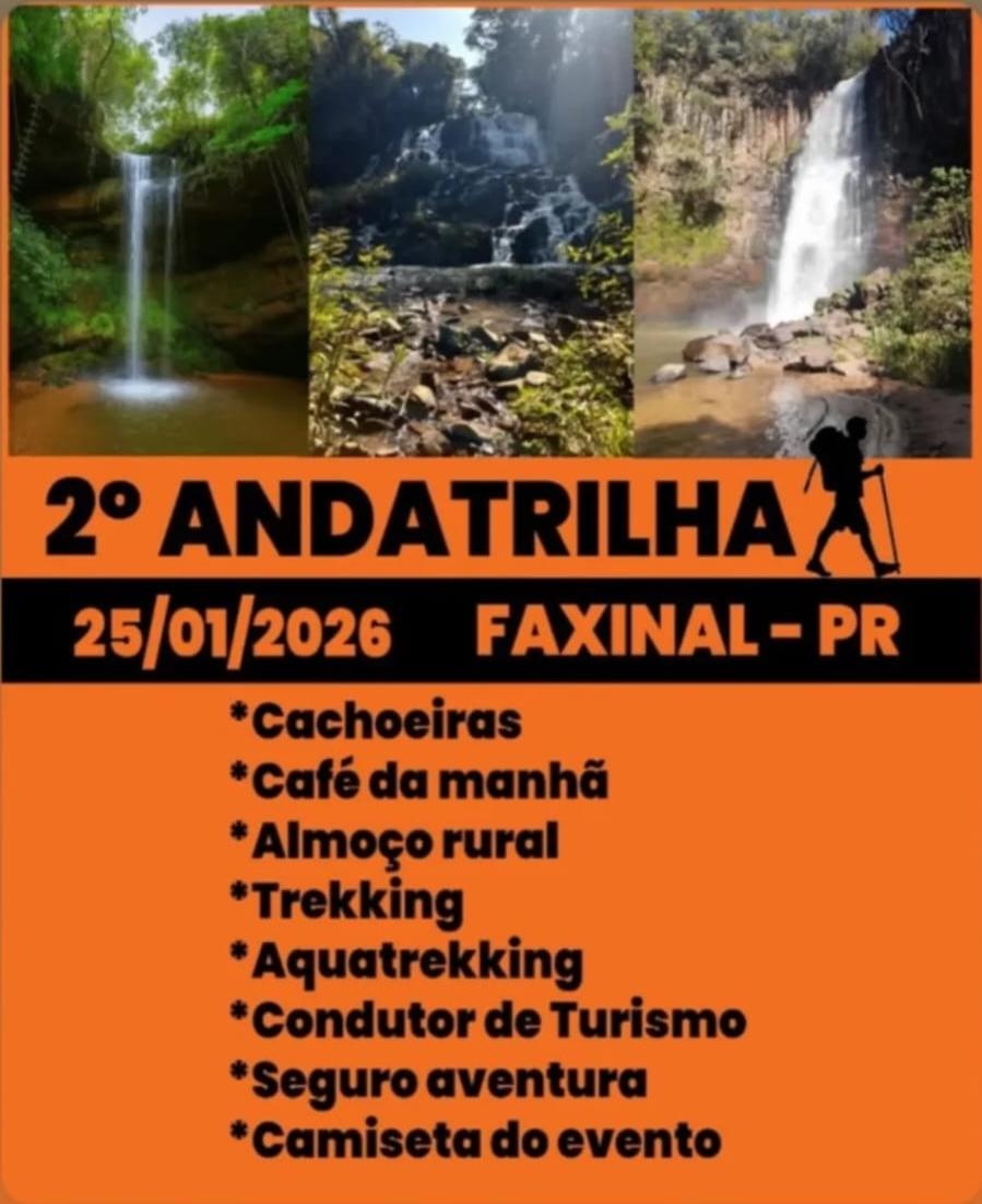 2ª Edição do Andatrilha agita Faxinal com trilha e gastronomia