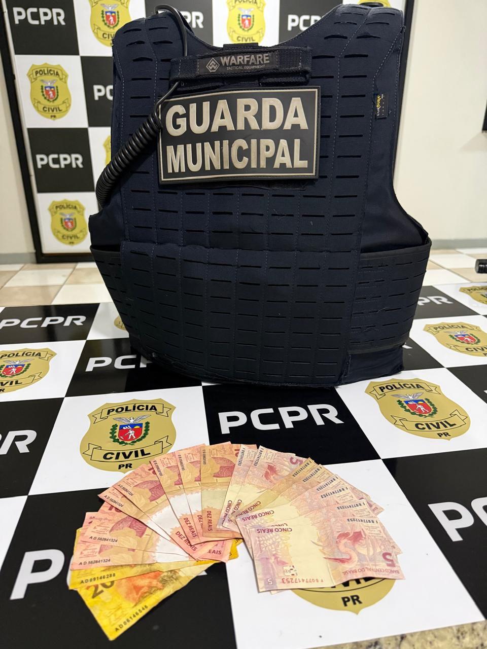 Guarda Civil apreende cédulas falsas em festa de aniversário de Apucarana