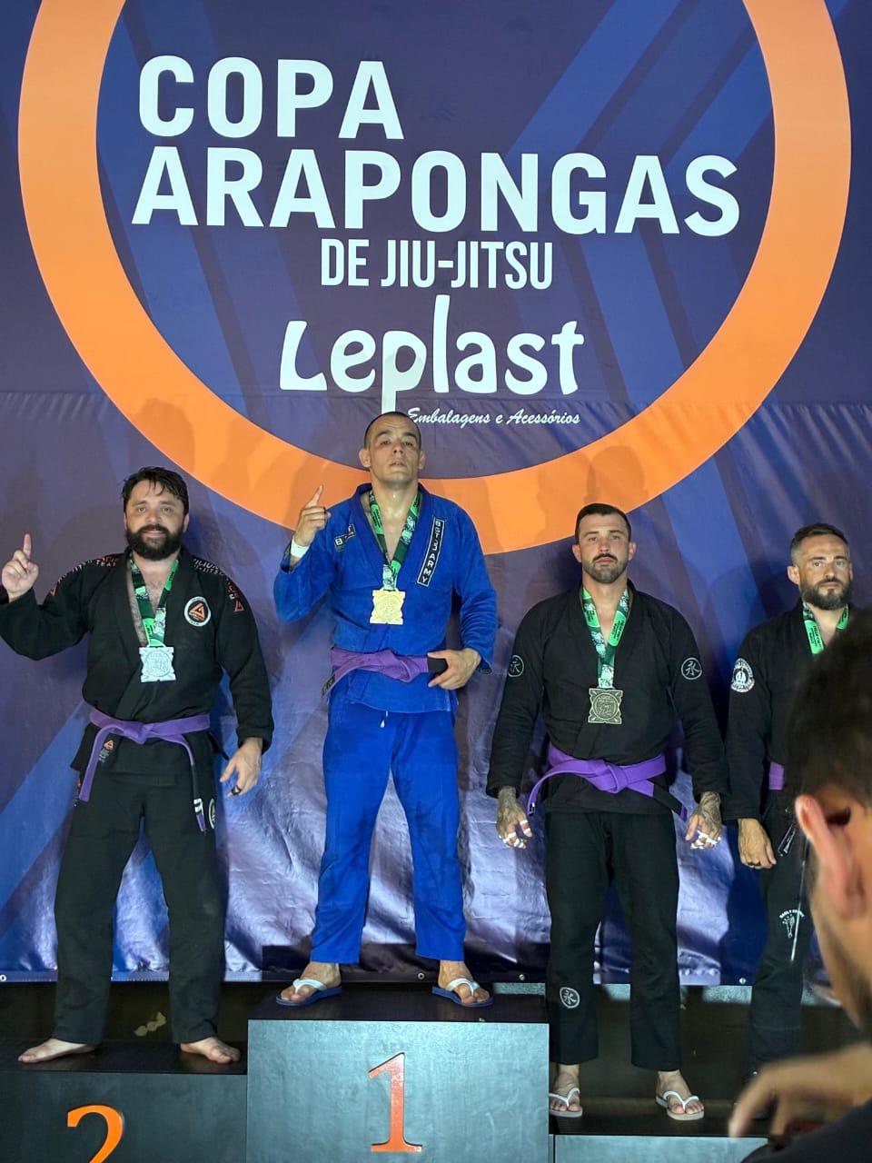 Faxinalenses conquistam destaque na 1ª Copa Arapongas de Jiu-Jitsu
