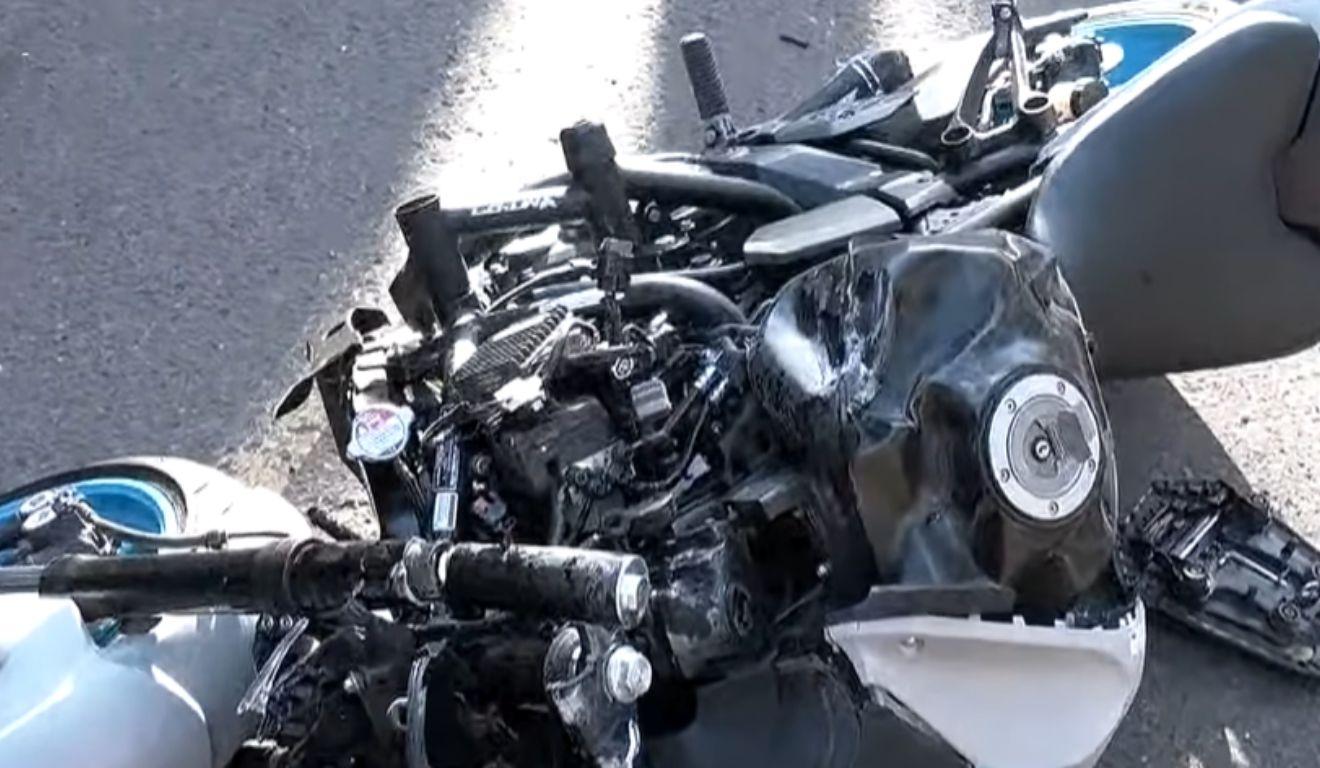 Fuga arriscada em moto termina em queda e prisão em Jandaia do Sul