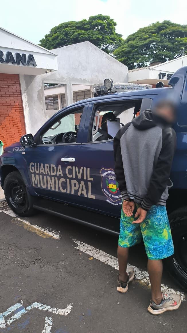 Guarda Civil de Apucarana prende foragido com mandado por roubo