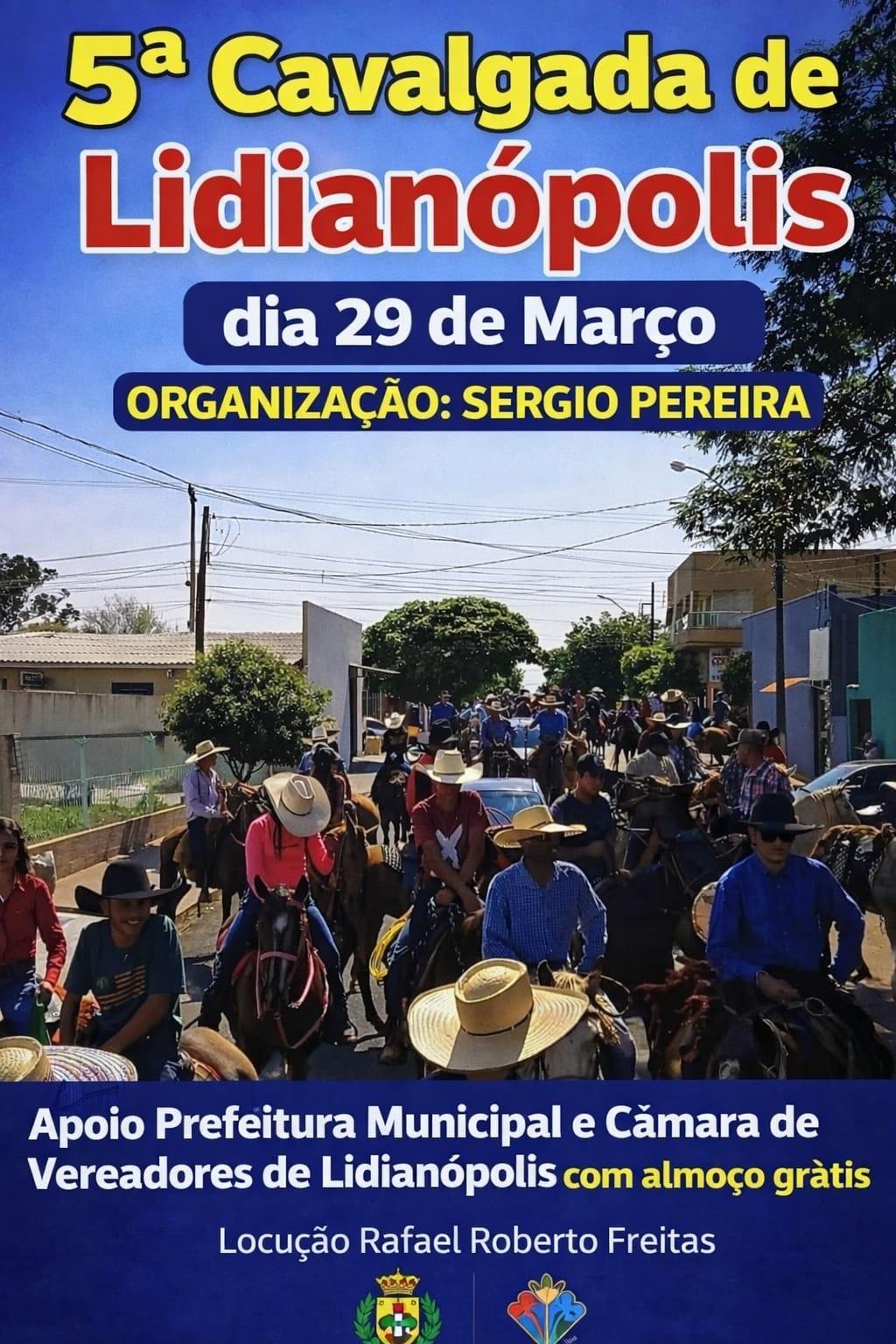 Lidianópolis se prepara para grande cavalgada em março