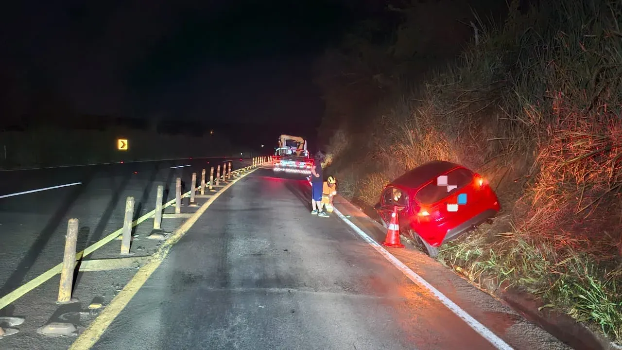 Acidente sem vítimas na PR-445 entre Mauá da Serra e Tamarana