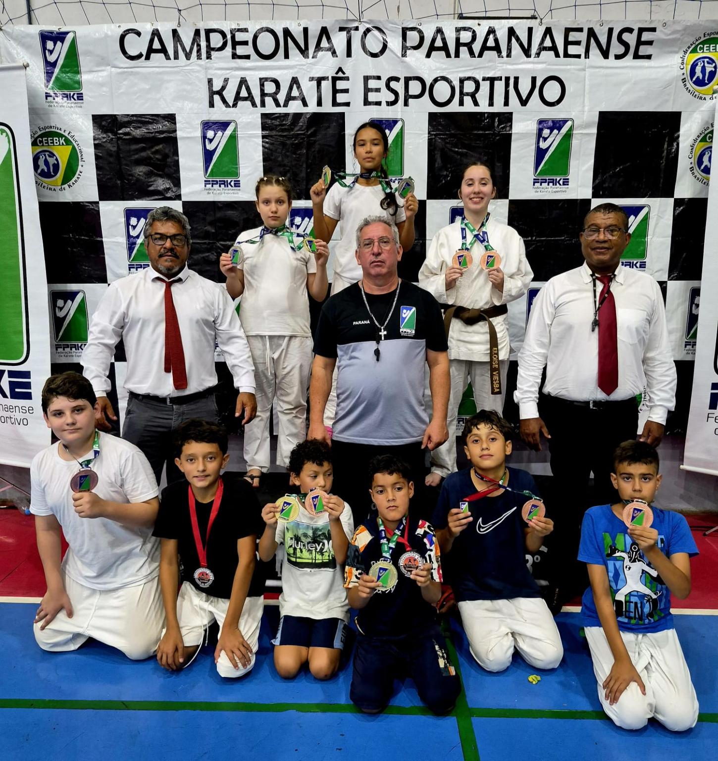 Faxinalenses brilham no Karatê com múltiplas conquistas em Apucarana