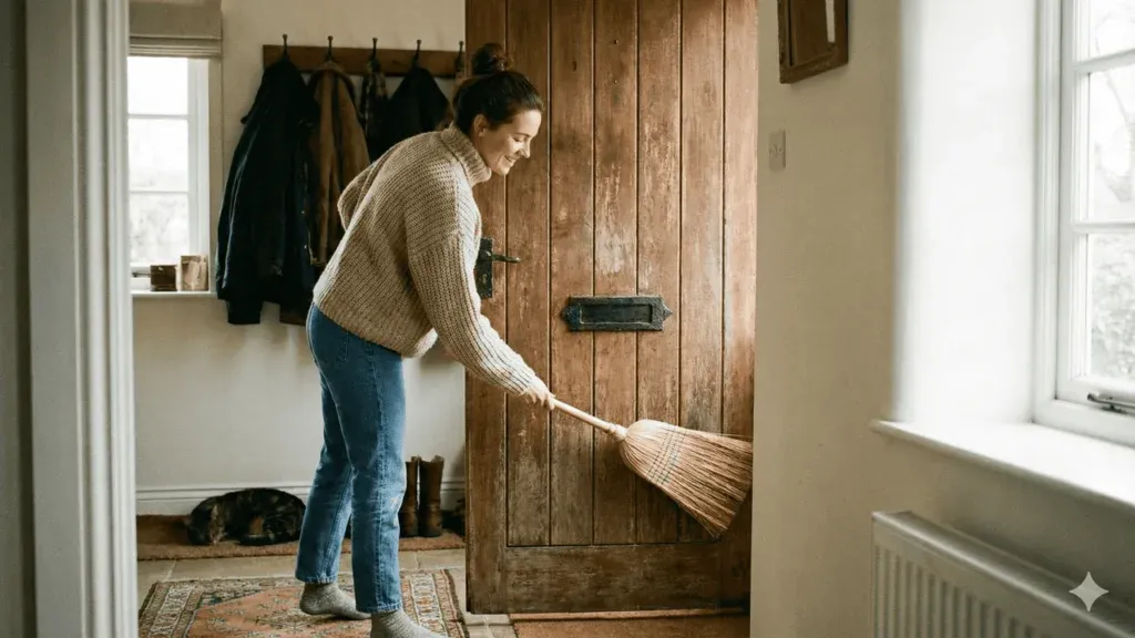 Mulher defende quintal de invasor bêbado em Cambira e o expulsa com cabo de rodo