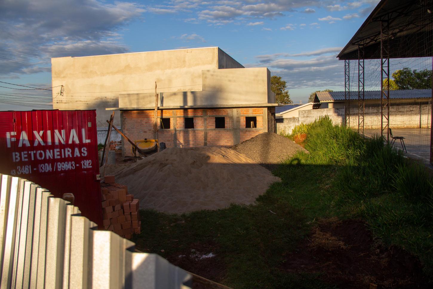 Obras de ampliação do Centro de Convivência Municipal entram em nova fase