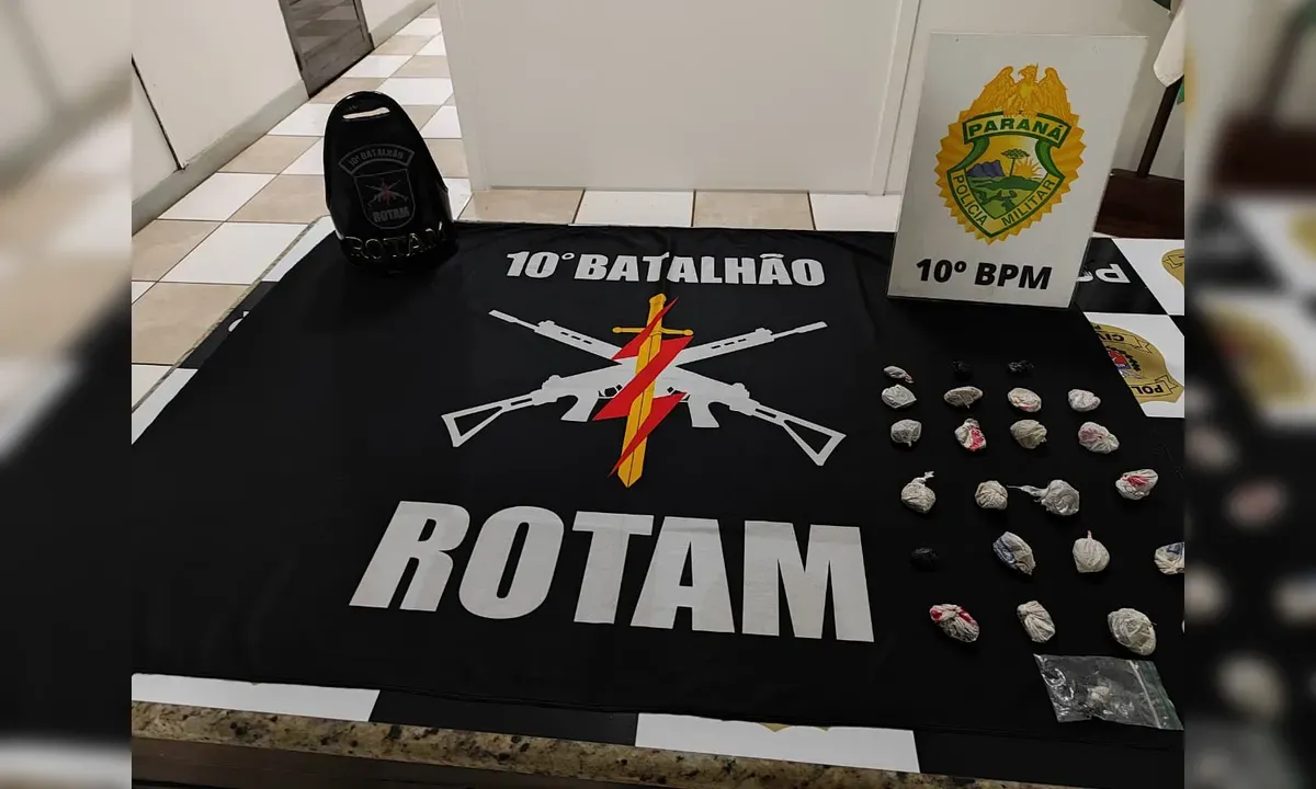 Polícia Militar prende traficante reincidente em Apucarana