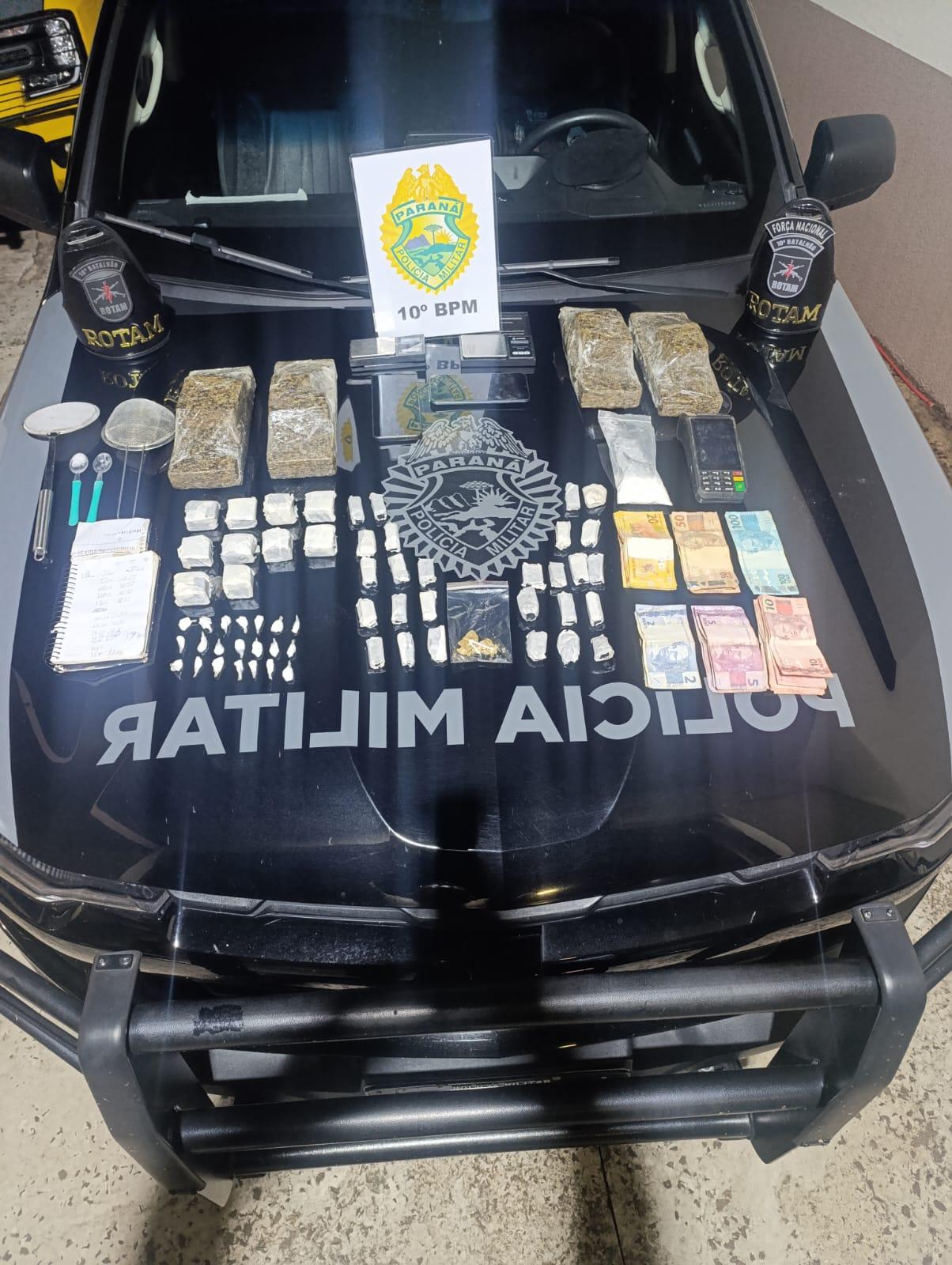 Polícia ROTAM desmantela ponto de tráfico de drogas em Califórnia