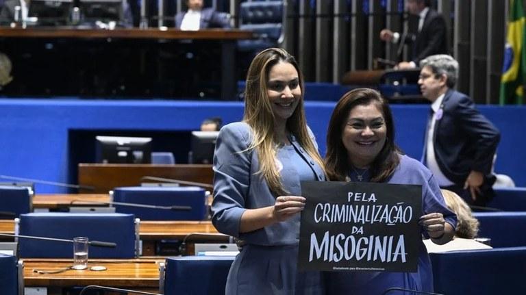 Senado aprova equiparação de misoginia a crime de racismo