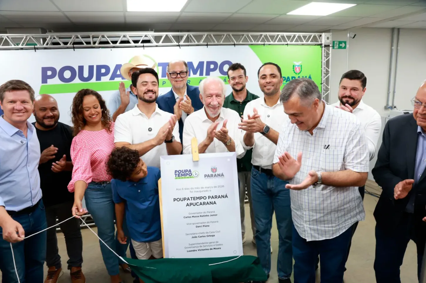 Vice-governador inaugura unidade do Poupatempo em Apucarana