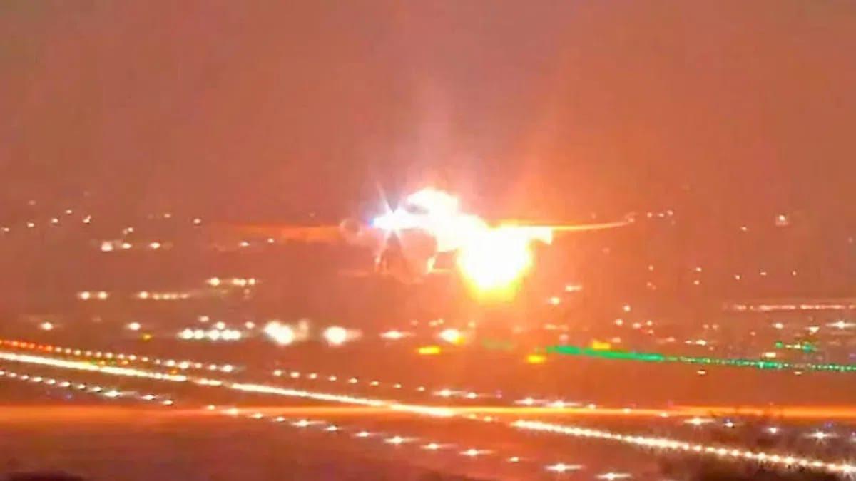 Voo da Delta pega fogo logo após decolagem em Guarulhos e retorna em segurança