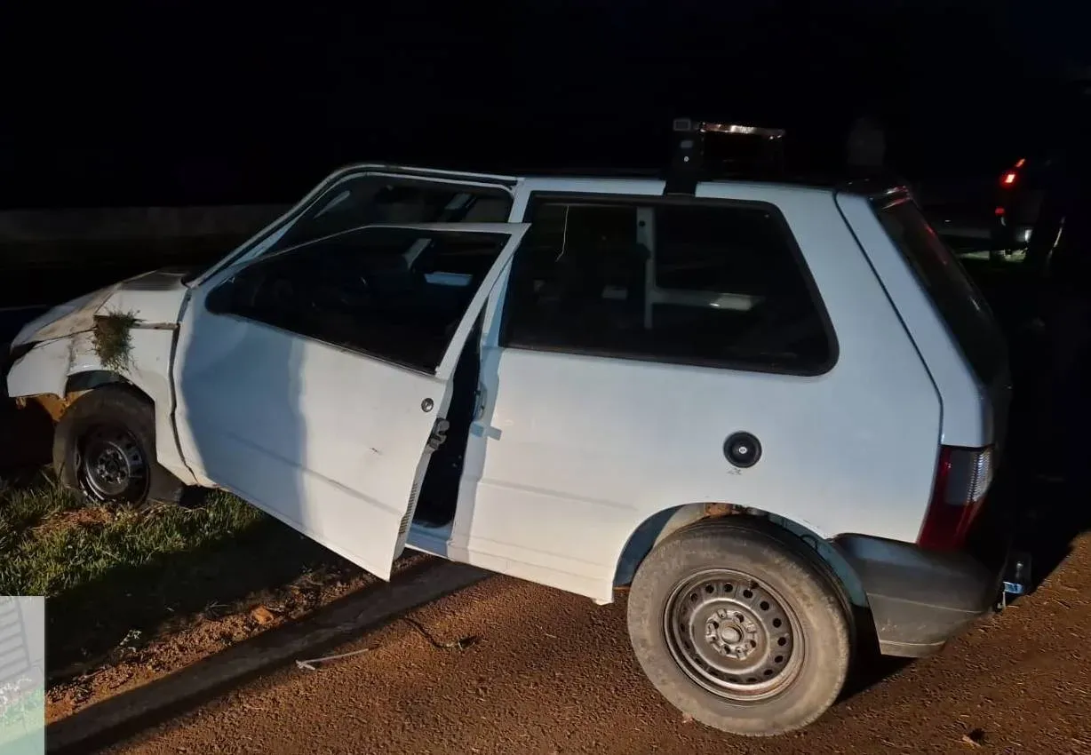 Acidente entre Tamarana e Londrina deixa homem de 63 anos ferido