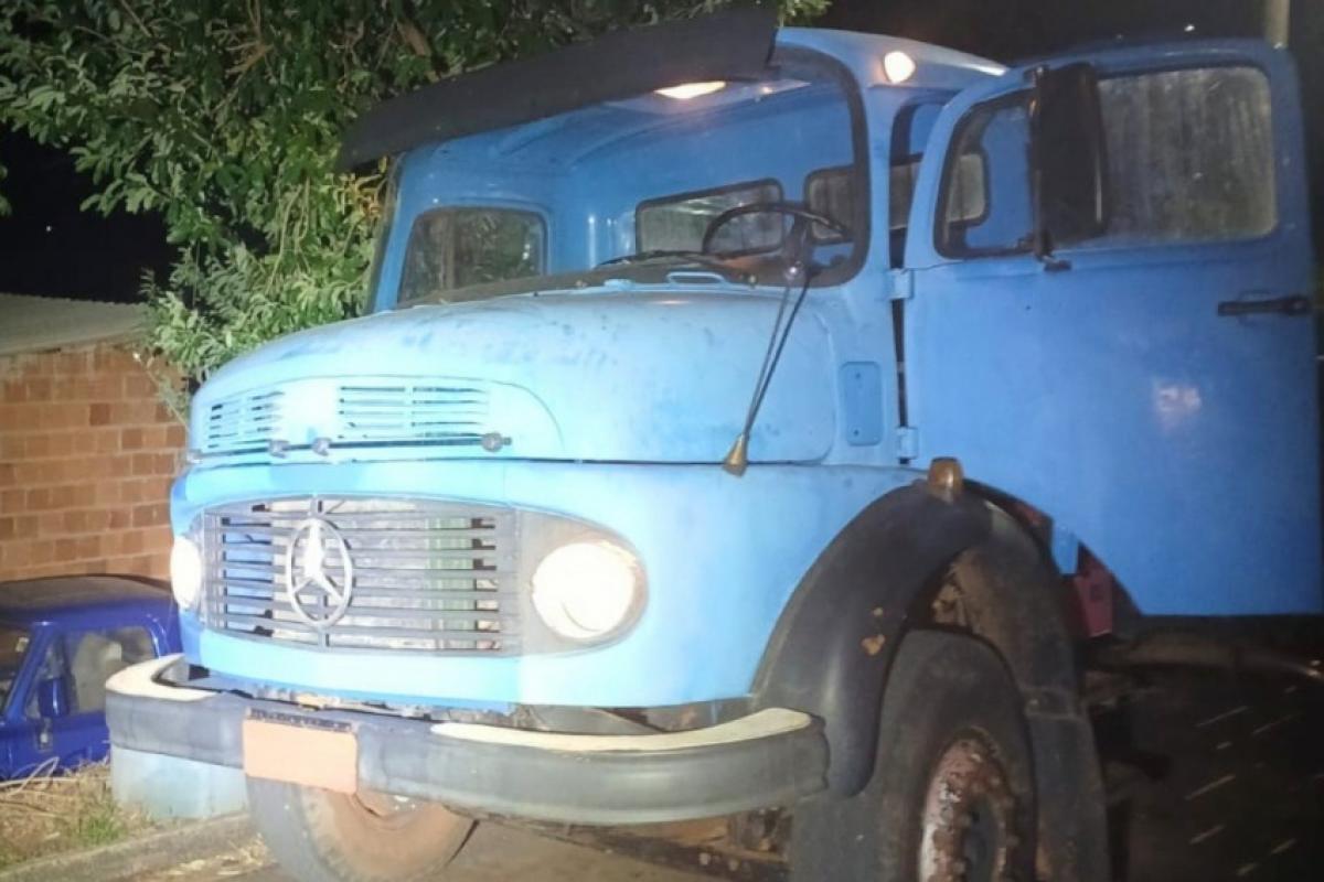 Bandidos tentam usar caminhão para realizar furto frustrado em Apucarana