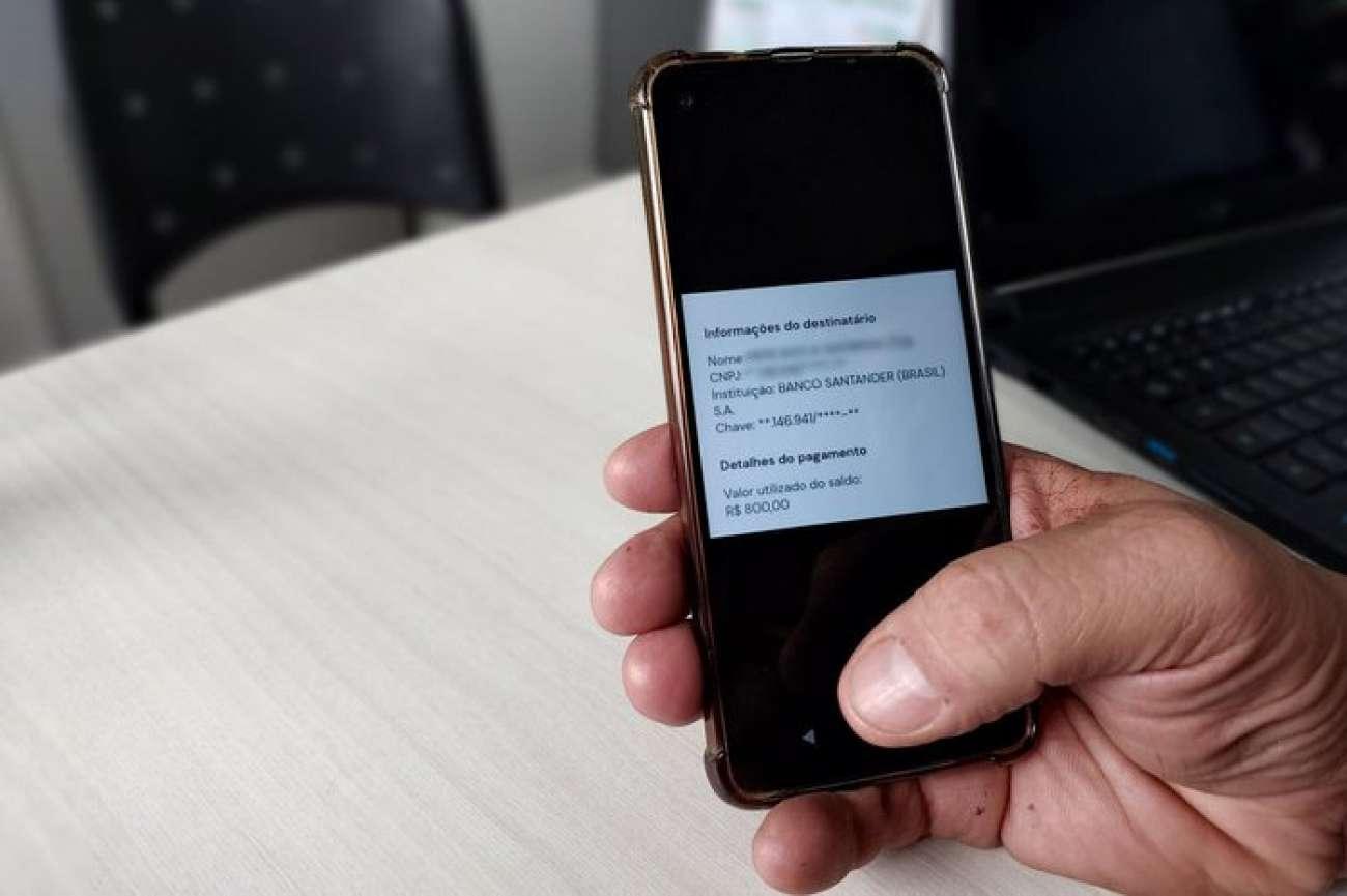 Golpe do Pix causa prejuízo de mais de R$ 17 mil em Jardim Alegre