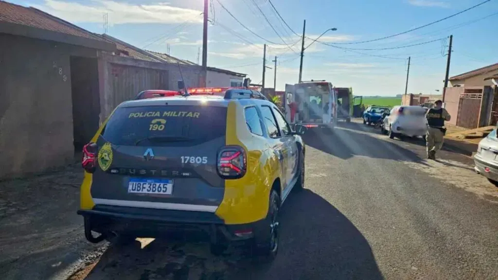 Homem de 38 anos é esfaqueado e socorrido em estado grave em Apucarana
