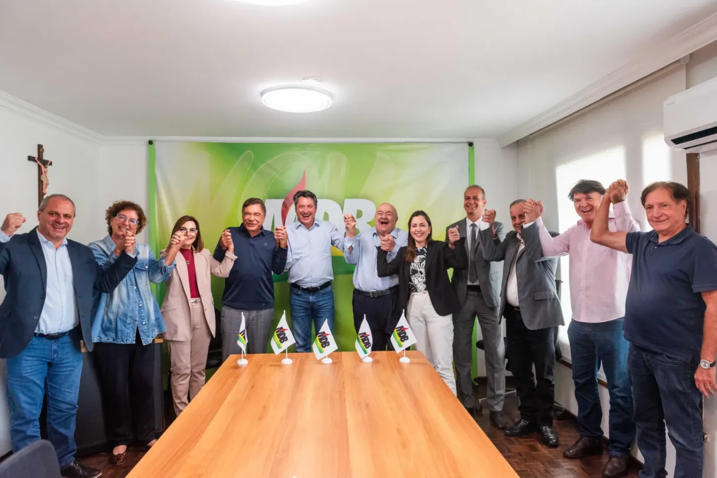 MDB confirma pré-candidaturas de Greca ao governo e Dias ao Senado no Paraná