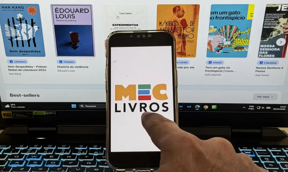 MEC Livros tem 122 mil empréstimos em uma semana