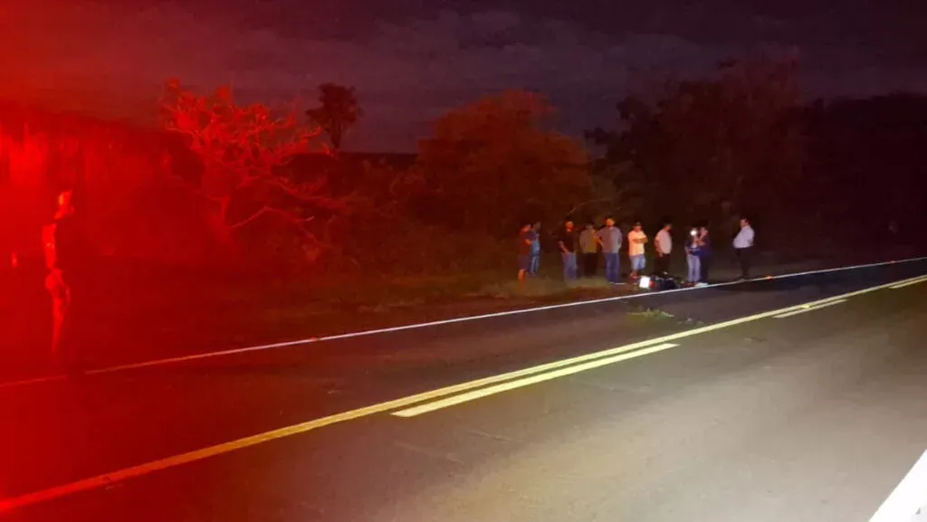 Motociclista fere-se em colisão com capivara em Jardim Alegre