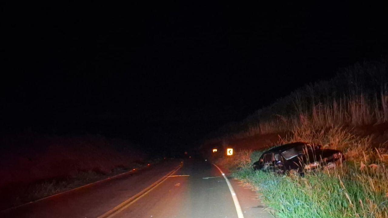 Motorista morre em acidente entre São Pedro do Ivaí e Itambé sem CNH e com carro irregular