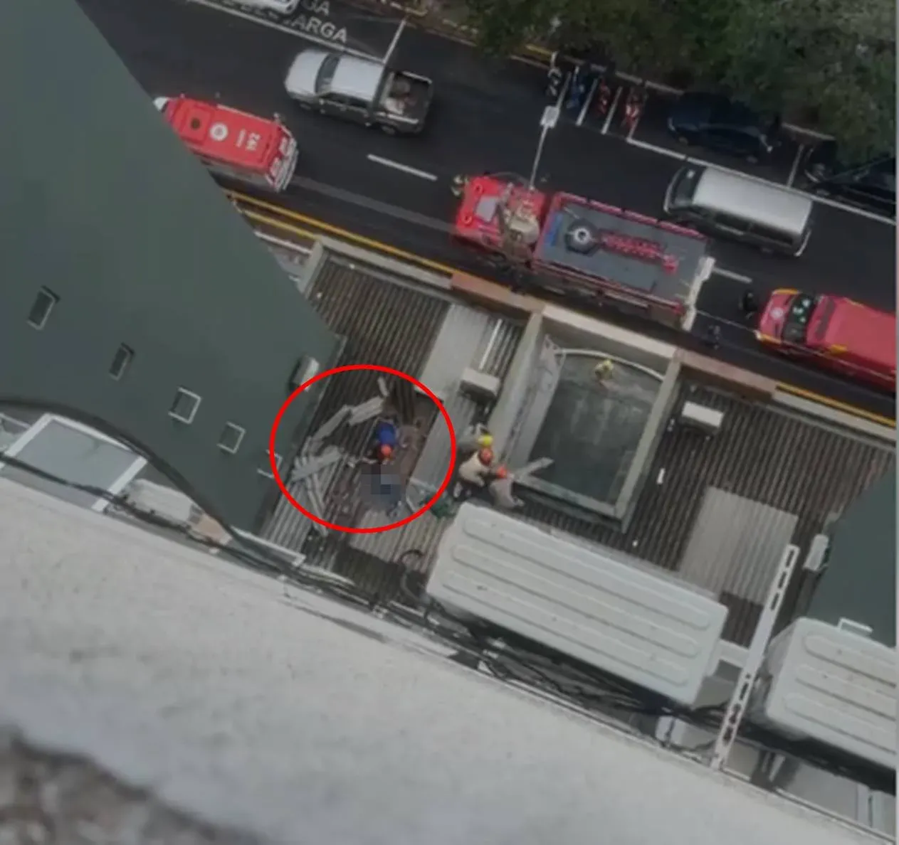 Mulher de 41 anos fica gravemente ferida ao cair de edifício em Apucarana