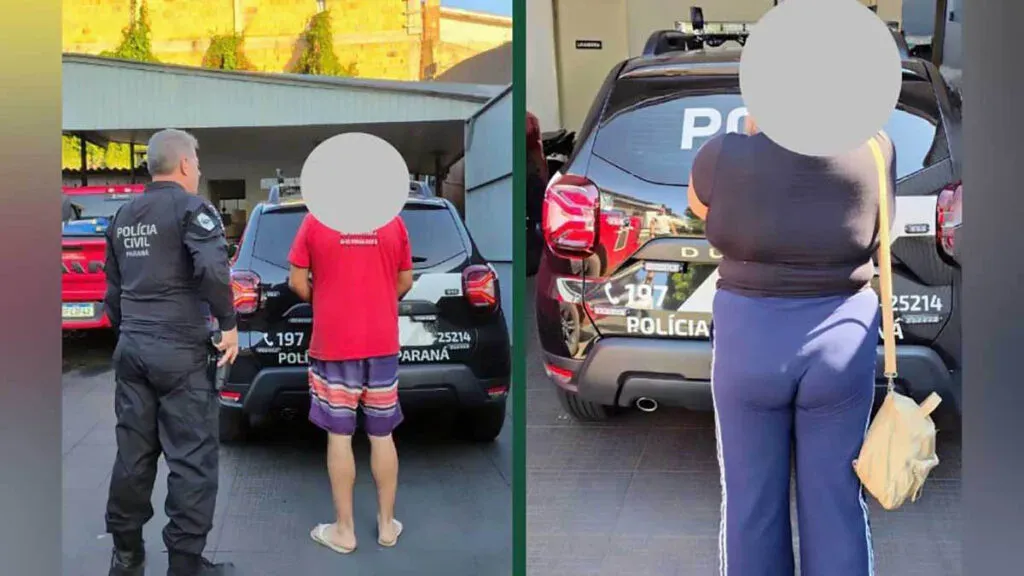 PCPR prende casal suspeito de espancamento brutal em Jardim Alegre