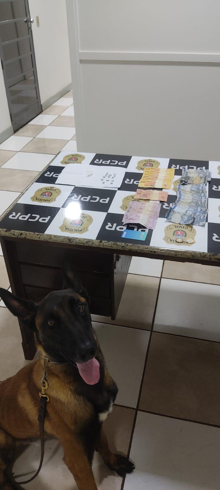 Polícia Militar desmantela ponto de tráfico em Apucarana e prende três suspeitos