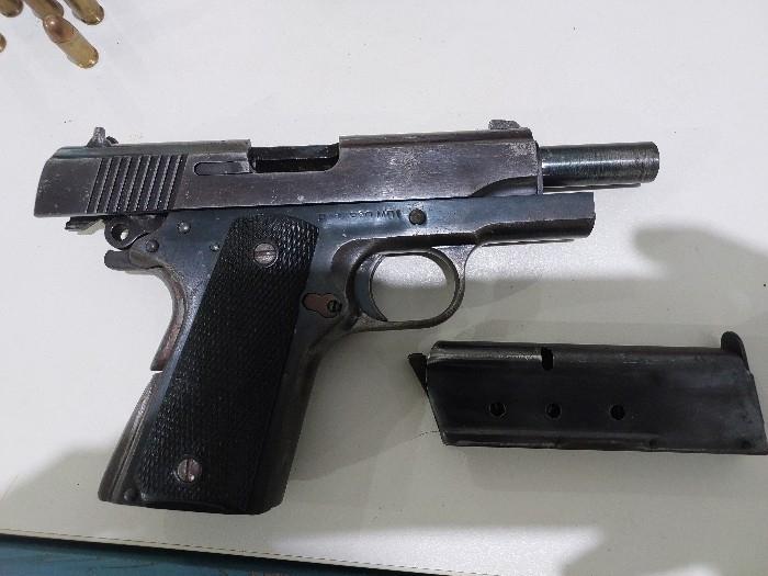 Polícia Militar encontra pistola abandonada em rodovia de Rio Bom durante operação rural