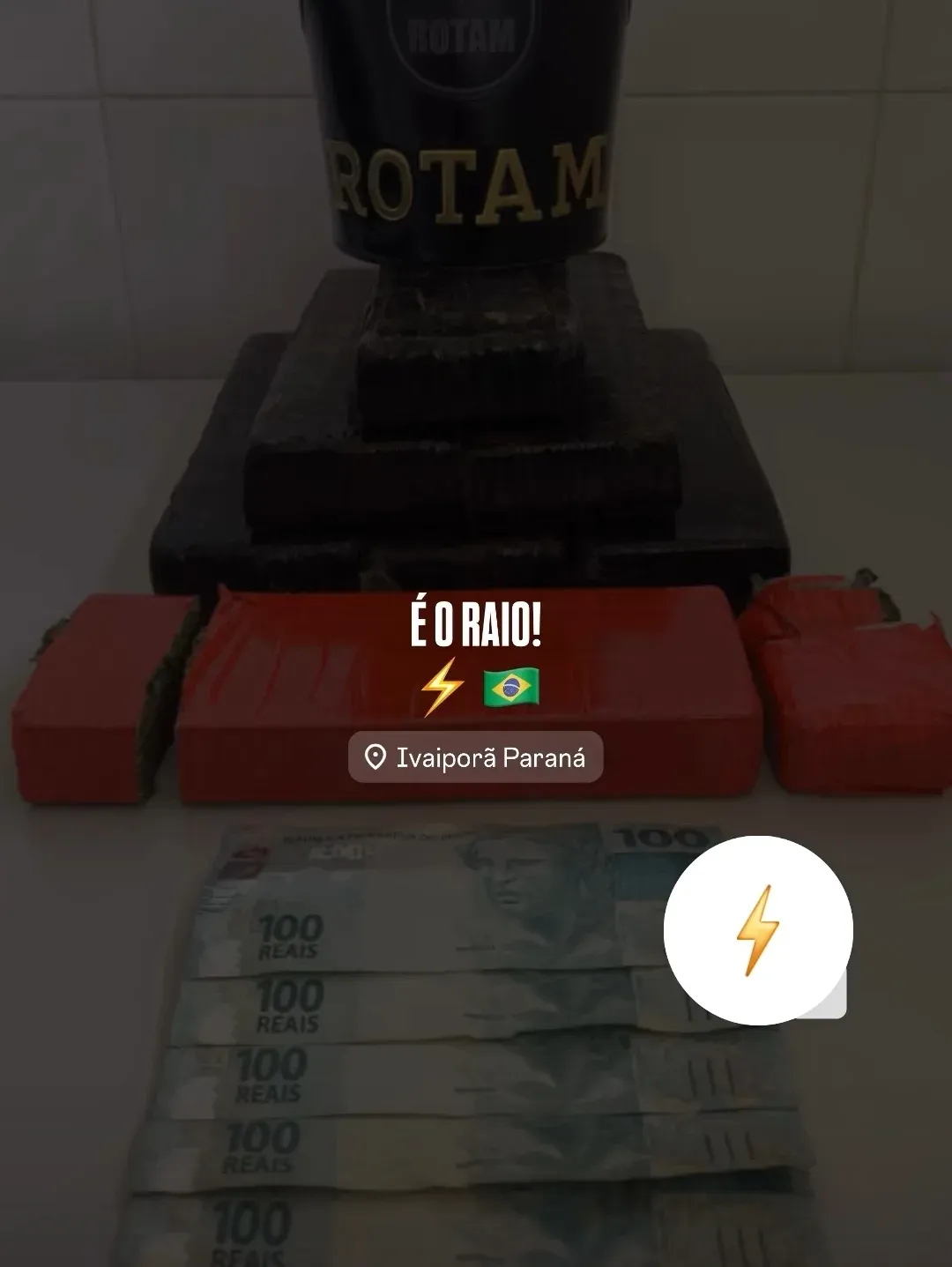 ROTAM prende suspeitos com mais de 5kg de maconha em Ivaiporã