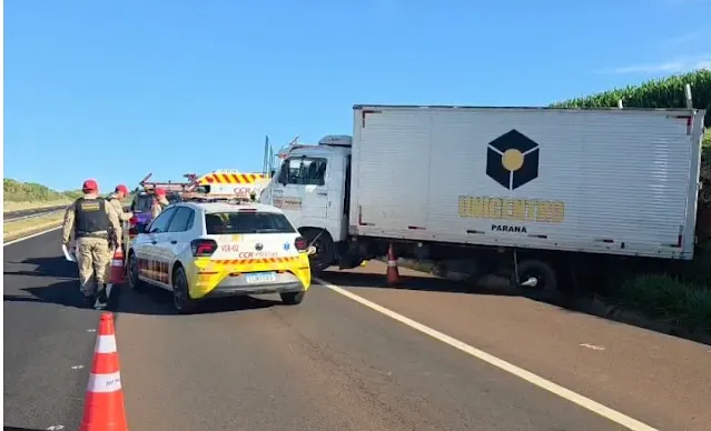 Trabalhador morrem em acidente entre Mauá da Serra e Tamarana