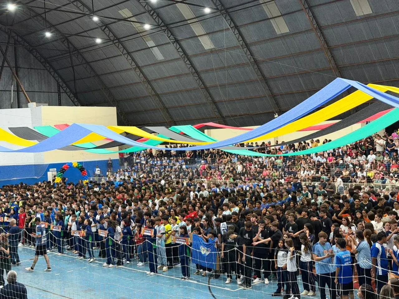 Borrazópolis sedia abertura emocionante dos 72º Jogos Escolares do Paraná