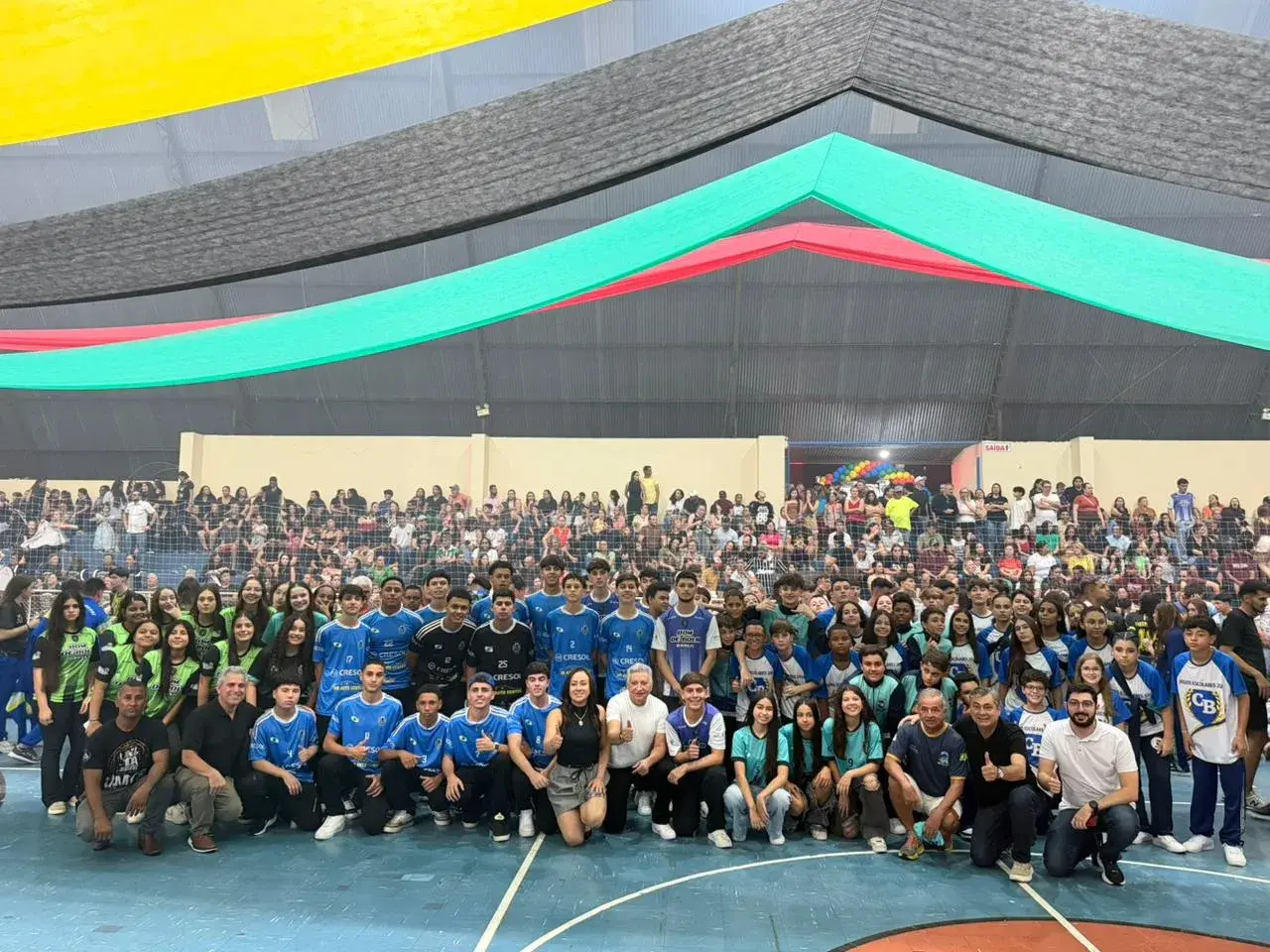 Borrazópolis sedia abertura emocionante dos 72º Jogos Escolares do Paraná