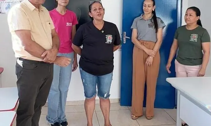 CMEI Alair Lourdes Fernandes retoma atividades após reforma pós-incêndio em Faxinal