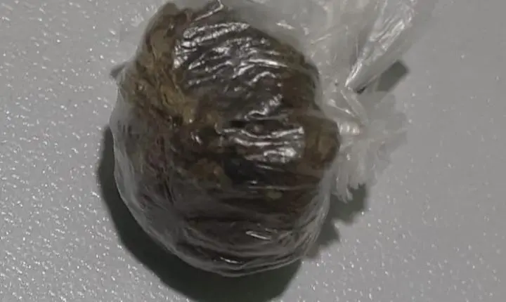 Homem com tornozeleira eletrônica resiste a abordagem e é preso com maconha em São Pedro do Ivaí