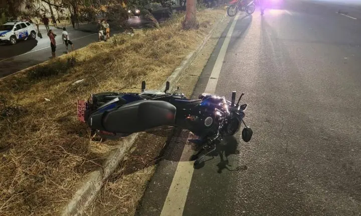 Homem foge da PM em moto e sofre acidente em Ivaiporã