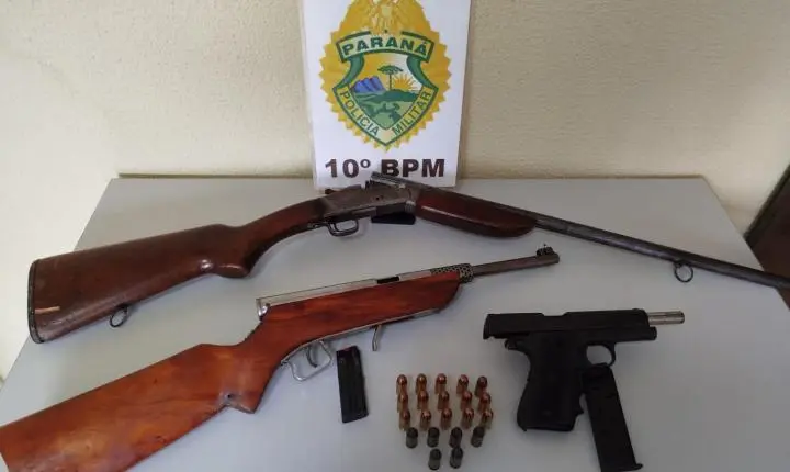 Operação Mauá do Sul: Prisão e armas apreendidas em Mauá da Serra