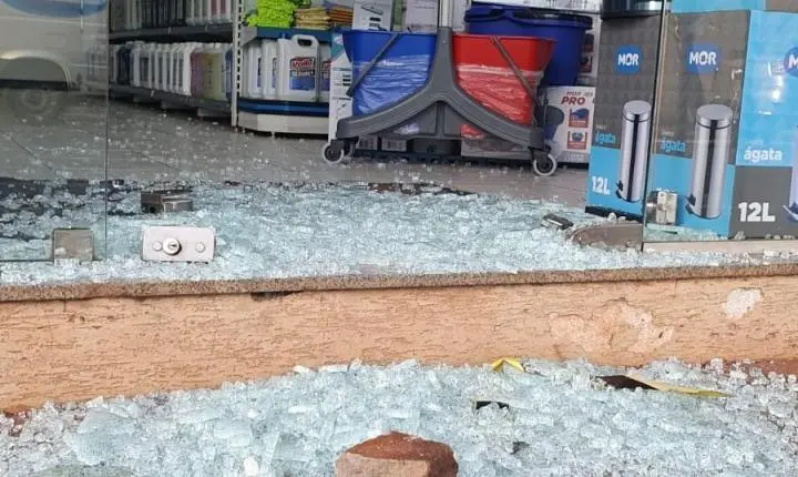 Pequeno comércio é alvo de bandidos em Apucarana