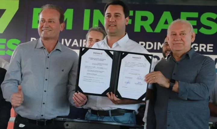 Prefeito de Ivaiporã anuncia visita de Ratinho Junior para inaugurações