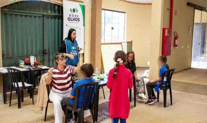 Programa Bons Olhos Paraná garante atendimento oftalmológico gratuíto a estudantes em Faxinal